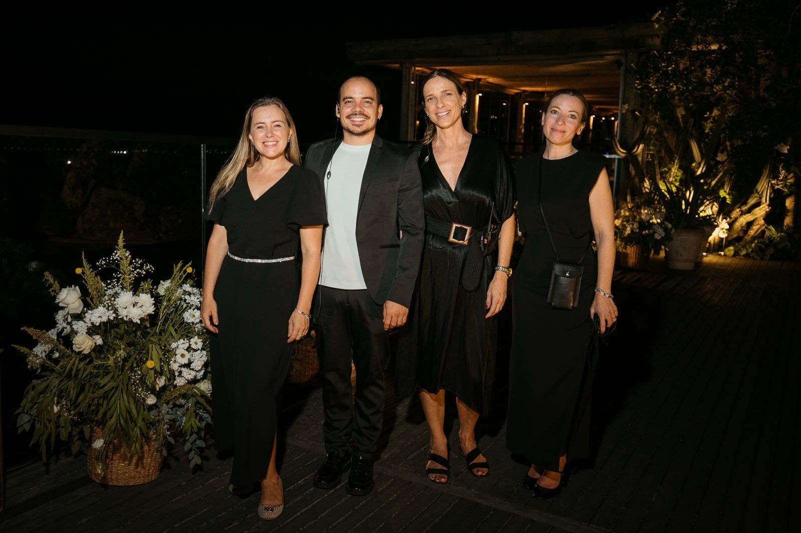 Marcela Martino e sua equipe em Punta del Este